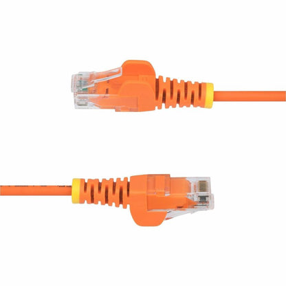 Alternate-Image8 Image for StarTech.com 6ft Orange Slim CAT6 Ethernet Cable, Slim Snagless RJ45, UTP, LSZH, 28AWG Bare Copper, Slim Network Patch Cord, Fluke Tested