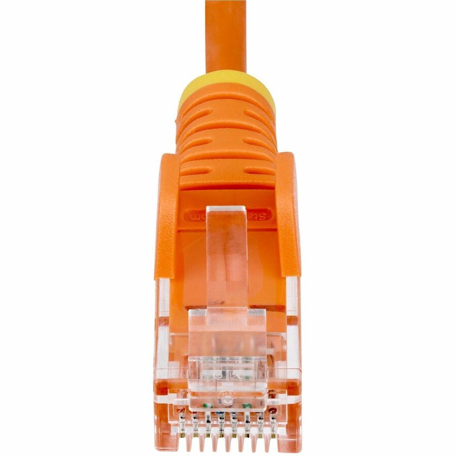 Alternate-Image9 Image for StarTech.com 6ft Orange Slim CAT6 Ethernet Cable, Slim Snagless RJ45, UTP, LSZH, 28AWG Bare Copper, Slim Network Patch Cord, Fluke Tested