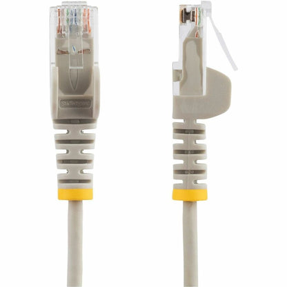 Alternate-Image7 Image for StarTech.com 7ft Gray Slim CAT6 Ethernet Cable, Slim Snagless RJ45, UTP, LSZH, 28AWG Bare Copper, Slim Network Patch Cord, Fluke Tested
