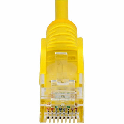 Alternate-Image9 Image for StarTech.com 6in Yellow Slim CAT6 Ethernet Cable, Slim Snagless RJ45, UTP, LSZH, 28AWG Bare Copper, Slim Network Patch Cord, Fluke Tested