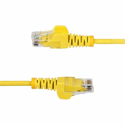 Alternate-Image8 Image for StarTech.com 6in Yellow Slim CAT6 Ethernet Cable, Slim Snagless RJ45, UTP, LSZH, 28AWG Bare Copper, Slim Network Patch Cord, Fluke Tested