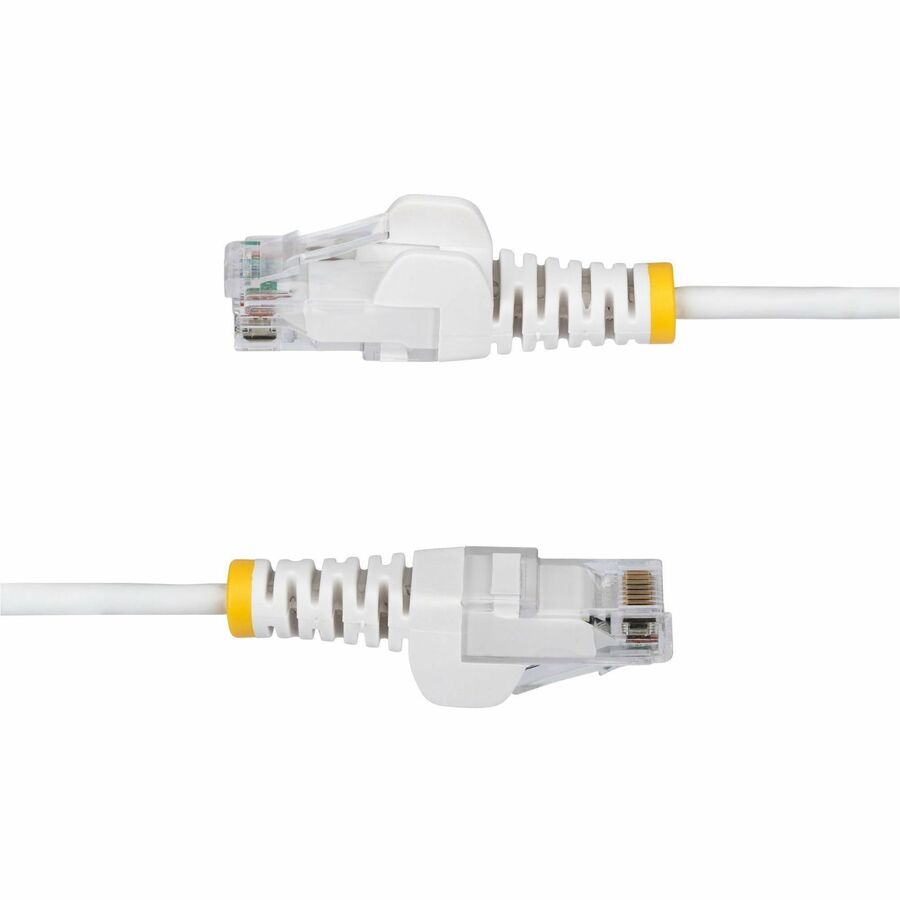 Alternate-Image8 Image for StarTech.com 3ft White Slim CAT6 Ethernet Cable, Slim Snagless RJ45, UTP, LSZH, 28AWG Bare Copper, Slim Network Patch Cord, Fluke Tested