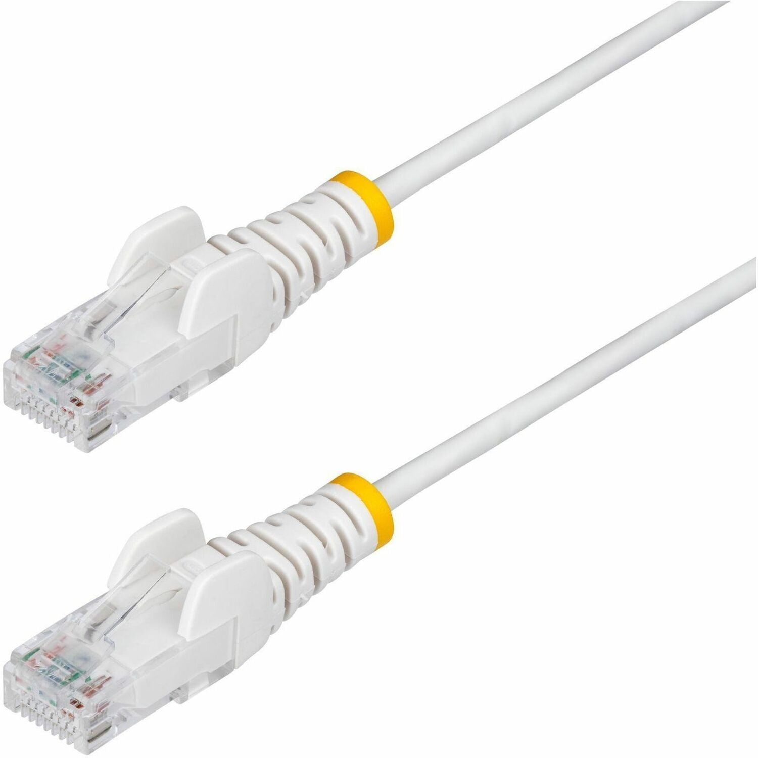 Main Image for StarTech.com 3ft White Slim CAT6 Ethernet Cable, Slim Snagless RJ45, UTP, LSZH, 28AWG Bare Copper, Slim Network Patch Cord, Fluke Tested