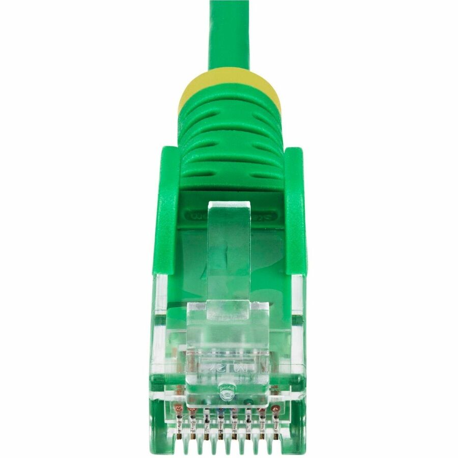 Alternate-Image9 Image for StarTech.com 6in Green Slim CAT6 Ethernet Cable, Slim Snagless RJ45, UTP, LSZH, 28AWG Bare Copper, Slim Network Patch Cord, Fluke Tested
