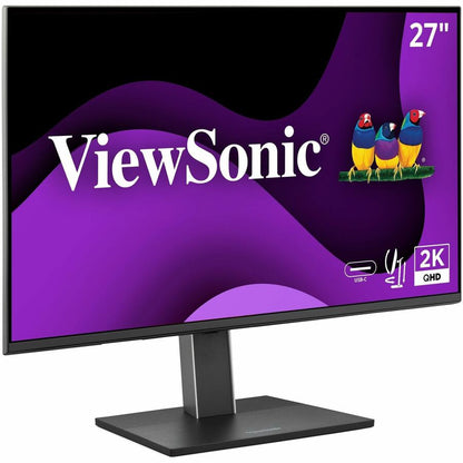 Right Image for ViewSonic VG2752-2K 27 Inch IPS 1440p Ergonomic Monitor with Tilt, Swivel, Pivot, Height Adjust, 100Hz, 5-Port USB Hub, HDMI, DisplayPort, and 65W USB C Inputs