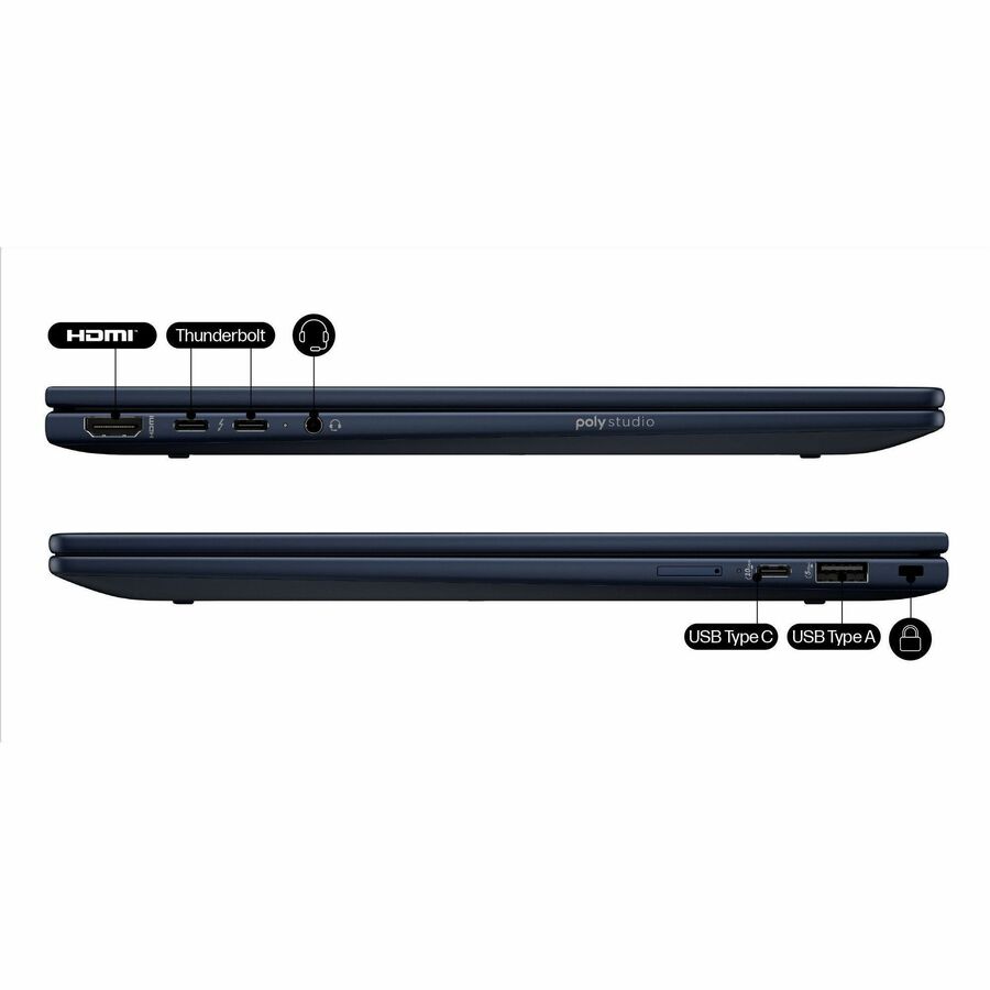 Alternate-Image4 Image for HP EliteBook X Flip G1i 14" Notebook Next Gen AI PC - WUXGA - 1920 x 1200 - (Intel Core Ultra 7 268V Octa-core (8 Core) - 32 GB Total RAM - 32 GB On-board Memory - 1 TB SSD - Smart Buy