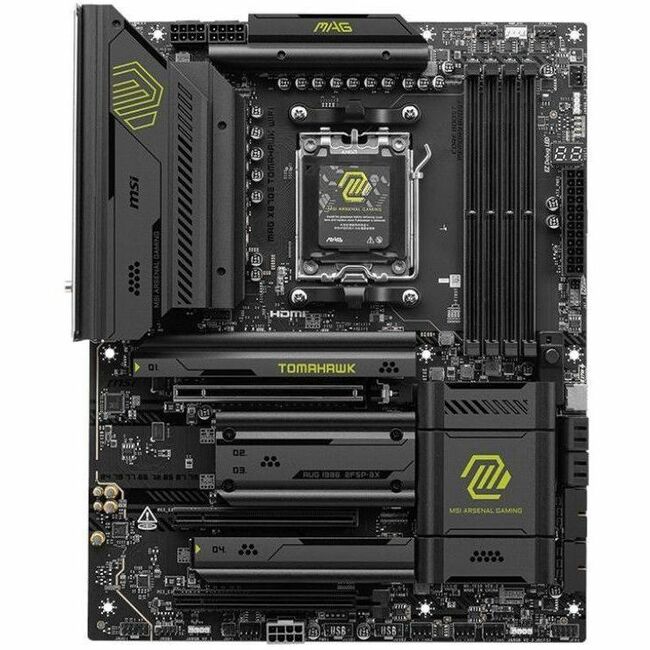 Main Image for MSI MAG X870E TOMAHAWK WIFI Gaming Desktop Motherboard - AMD X870E Chipset - Socket AM5 - ATX