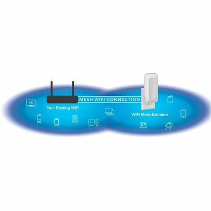 Alternate-Image3 Image for Netgear EAX17 Dual Band Wi-Fi 6 IEEE 802.11 a/b/g/n/ac/ax/i 3 Gbit/s Wireless Range Extender