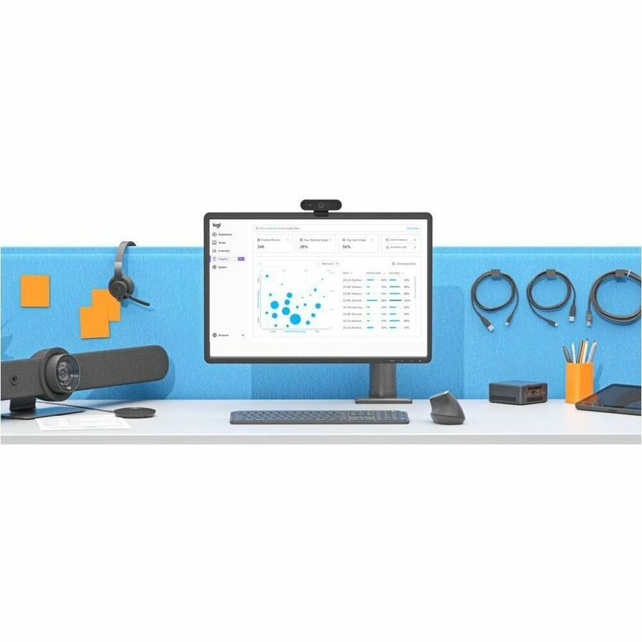 Alternate-Image5 Image for Logitech Small Microsoft Teams Rooms on Windows with Tap + MeetUp 2 + Lenovo ThinkSmart Core Gen 2