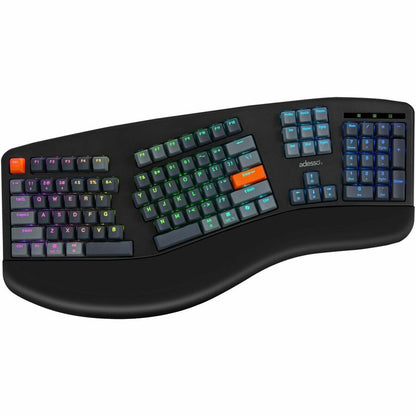 Top Image for Adesso Easy Touch 1500 Ergonomic Mechanical Keyboard with Cherry MX Red Switch