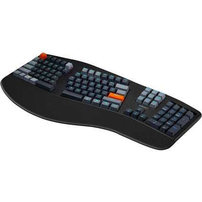 Left Image for Adesso Easy Touch 1500 Ergonomic Mechanical Keyboard with Cherry MX Red Switch