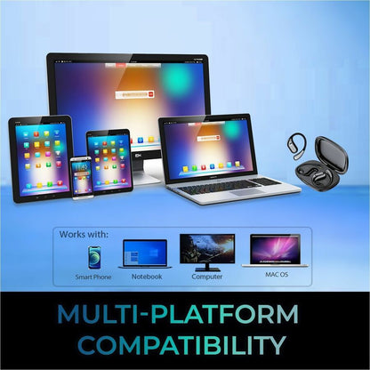 Alternate-Image6 Image for Adesso Xtream T5 Open-Ear Bluetooth Water Resistant Earbuds