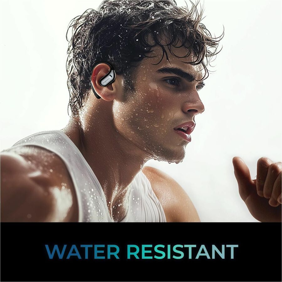 Alternate-Image4 Image for Adesso Xtream T5 Open-Ear Bluetooth Water Resistant Earbuds