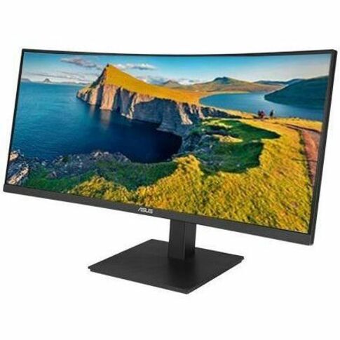 Alternate-Image4 Image for Asus VA34VCPSR 34" Class UW-QHD Curved Screen LED Monitor - 21:9 - Black