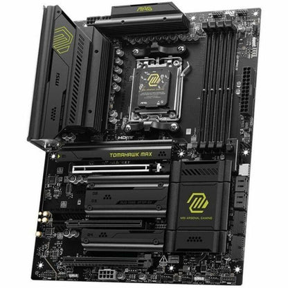 Alternate-Image1 Image for MSI MAG B850 TOMAHAWK MAX WIFI Gaming Desktop Motherboard - AMD B850 Chipset - Socket AM5 - ATX