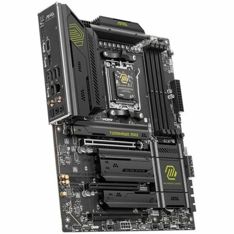 Alternate-Image2 Image for MSI MAG B850 TOMAHAWK MAX WIFI Gaming Desktop Motherboard - AMD B850 Chipset - Socket AM5 - ATX