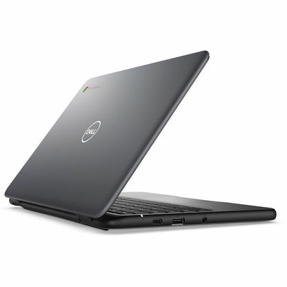 Rear Image for Dell Chromebook 3000 3120 11.6" Clamshell Chromebook - HD - 60 Hz - Intel N-Series N100 - 4 GB - 64 GB Flash Memory - English (US) Keyboard - Gray