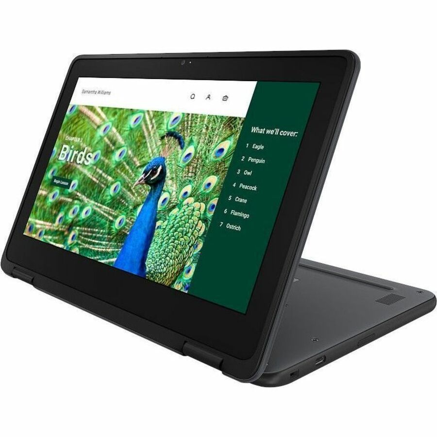 Alternate-Image5 Image for Dell Chromebook 3000 3120 11.6" Touchscreen Convertible 2 in 1 Chromebook - HD - 60 Hz - Intel N-Series N100 - 4 GB - 64 GB Flash Memory - English (US) Keyboard