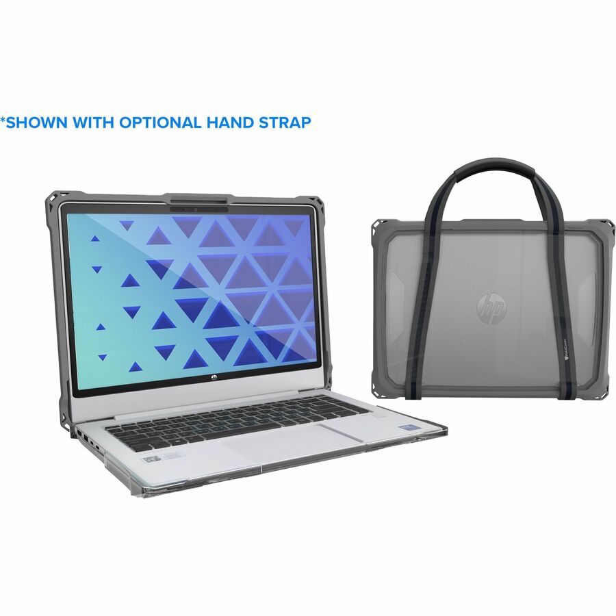 Alternate-Image5 Image for MAXCases Extreme Shell-FL Chromebook Case for HP 14" Probook 440, 445 G11, ProBook 4 G1i & G1a, and EliteBook 14" 640, 645 G11 & EliteBook 6 G1i & G1a (Grey/Slide-On Top, PC Bottom)