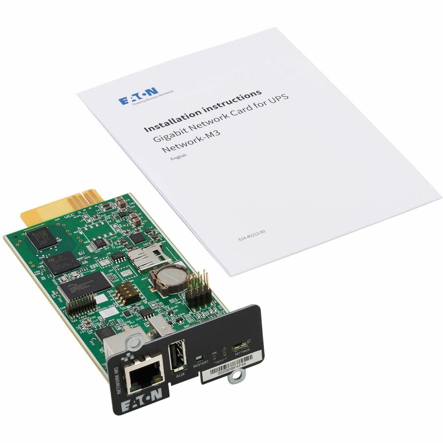 Alternate-Image8 Image for Eaton Cybersecure Gigabit NETWORK-M3 Card for UPS and PDU