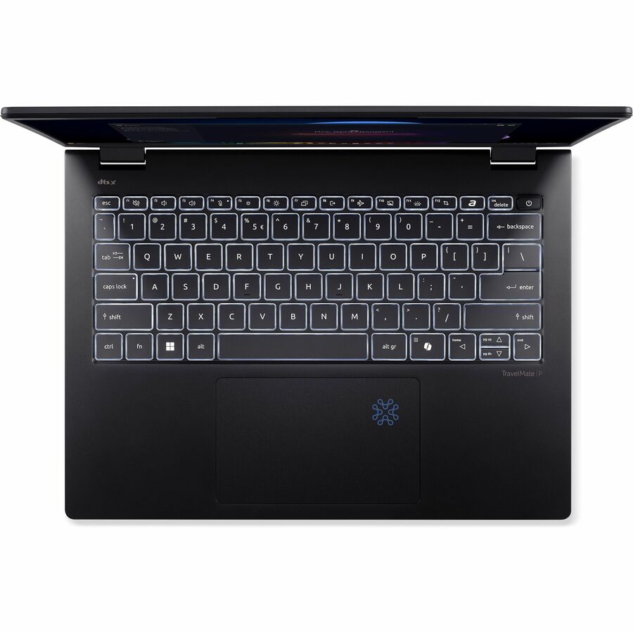Alternate-Image1 Image for Acer TravelMate P6 14 AI P614-54 TMP614-54-71DA 14" Copilot+ PC Notebook - WQXGA+ - 120 Hz - Intel Core Ultra 7 268V - 32 GB - 1 TB SSD - English Keyboard - Black