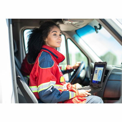 Life-Style Image for Dell Pro Rugged 14 RB14250 14" Touchscreen Rugged Notebook - Full HD - 60 Hz - Intel Core Ultra 7 14th Gen 165U - 16 GB - 512 GB SSD - English Keyboard - Black