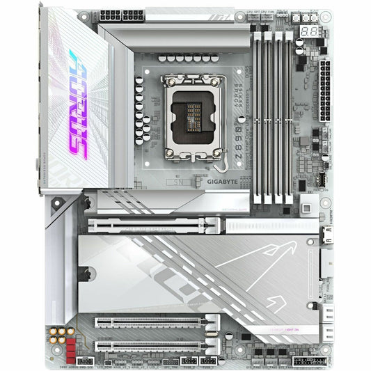 Main Image for GIGABYTE Ultra Durable Z890 PRO ICE Gaming Desktop Motherboard - Intel Z890 Chipset - Socket LGA-1851 - ATX