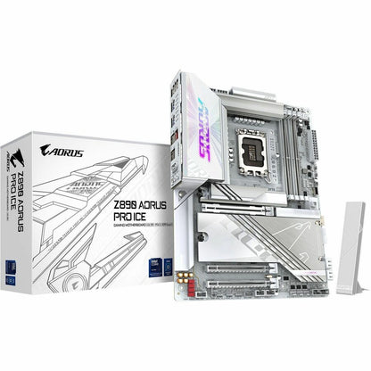 Alternate-Image4 Image for GIGABYTE Ultra Durable Z890 PRO ICE Gaming Desktop Motherboard - Intel Z890 Chipset - Socket LGA-1851 - ATX