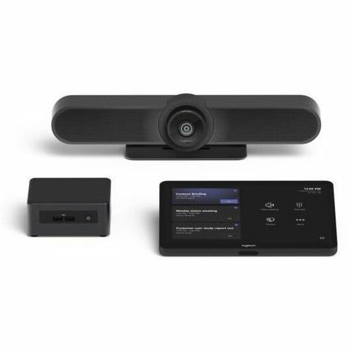 Main Image for Logitech Small Microsoft Teams Rooms with Tap + MeetUp + ASUS&reg; NUC