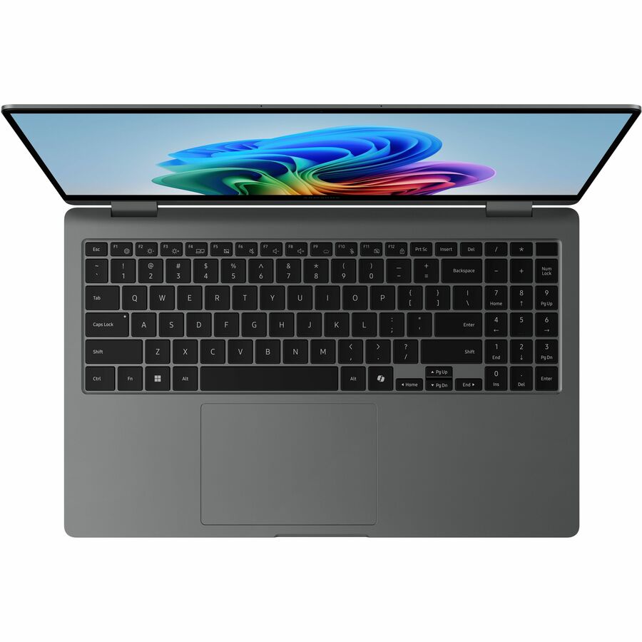 Alternate-Image5 Image for Samsung Galaxy Book5 360 NP754QHA-KA2US 15.6" Touchscreen Convertible Copilot+ PC 2 in 1 Notebook - Full HD - 60 Hz - Intel Core Ultra 7 256V - Intel Evo Platform - 16 GB - 512 GB SSD - Gray