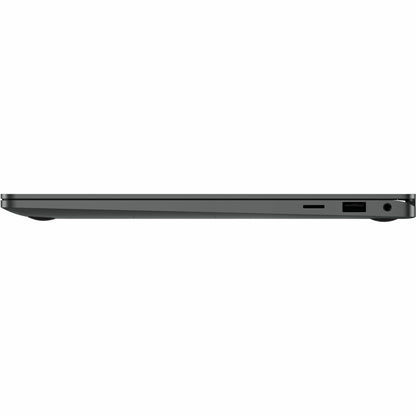 Left Image for Samsung Galaxy Book5 360 NP754QHA-KA2US 15.6" Touchscreen Convertible Copilot+ PC 2 in 1 Notebook - Full HD - 60 Hz - Intel Core Ultra 7 256V - Intel Evo Platform - 16 GB - 512 GB SSD - Gray