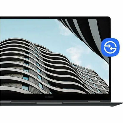 Alternate-Image10 Image for Samsung Galaxy Book5 Pro 360 NP964QHA-KG1US 16" Touchscreen Convertible Copilot+ PC 2 in 1 Notebook - 3K - 120 Hz - Intel Core Ultra 7 256V - Intel Evo Platform - 16 GB - 512 GB SSD - Gray