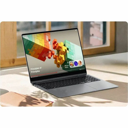 Life-Style Image for Samsung Galaxy Book5 Pro 360 NP964QHA-KG1US 16" Touchscreen Convertible Copilot+ PC 2 in 1 Notebook - 3K - 120 Hz - Intel Core Ultra 7 256V - Intel Evo Platform - 16 GB - 512 GB SSD - Gray