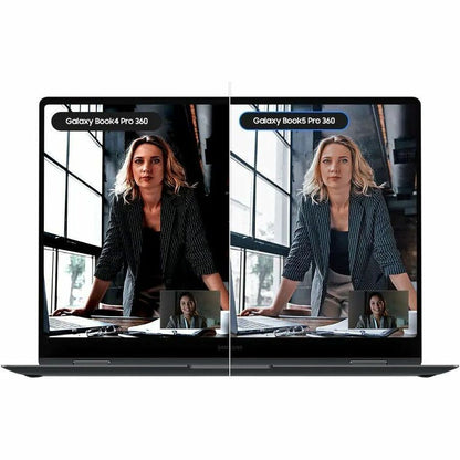 Alternate-Image9 Image for Samsung Galaxy Book5 Pro 360 NP964QHA-KG1US 16" Touchscreen Convertible Copilot+ PC 2 in 1 Notebook - 3K - 120 Hz - Intel Core Ultra 7 256V - Intel Evo Platform - 16 GB - 512 GB SSD - Gray