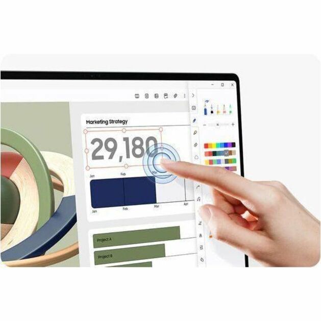 Alternate-Image7 Image for Samsung Galaxy Book5 Pro NP964XHA-KG1US 16" Touchscreen Copilot+ PC Notebook - 3K - 120 Hz - Intel Core Ultra 7 256V - Intel Evo Platform - 16 GB - 512 GB SSD - Gray