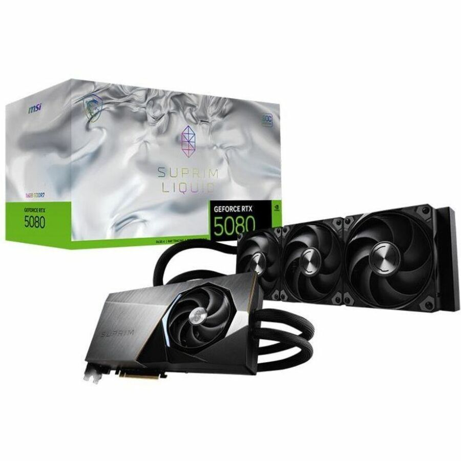 Main Image for MSI RTX 5080 16G SUPRIM LIQUID SOC