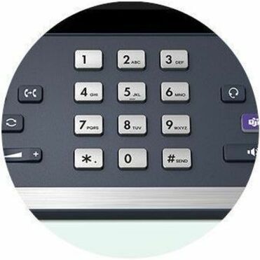 Alternate-Image2 Image for Yealink MP56 E2 IP Phone - Corded - Corded/Cordless - Bluetooth, Wi-Fi - Wall Mountable, Stand Mountable - Classic Gray