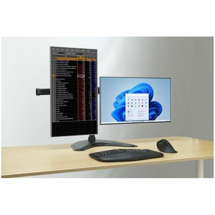 Alternate-Image5 Image for Kensington SmartFit Ergo Freestanding Dual Monitor Stand