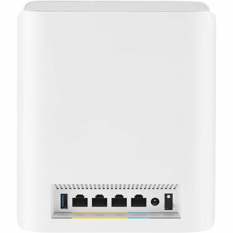 Rear Image for Asus ZenWiFi BT6 BT6(W-1-PK) Wi-Fi 7 IEEE 802.11 a/b/g/n/ac/ax/be Ethernet Wireless Router