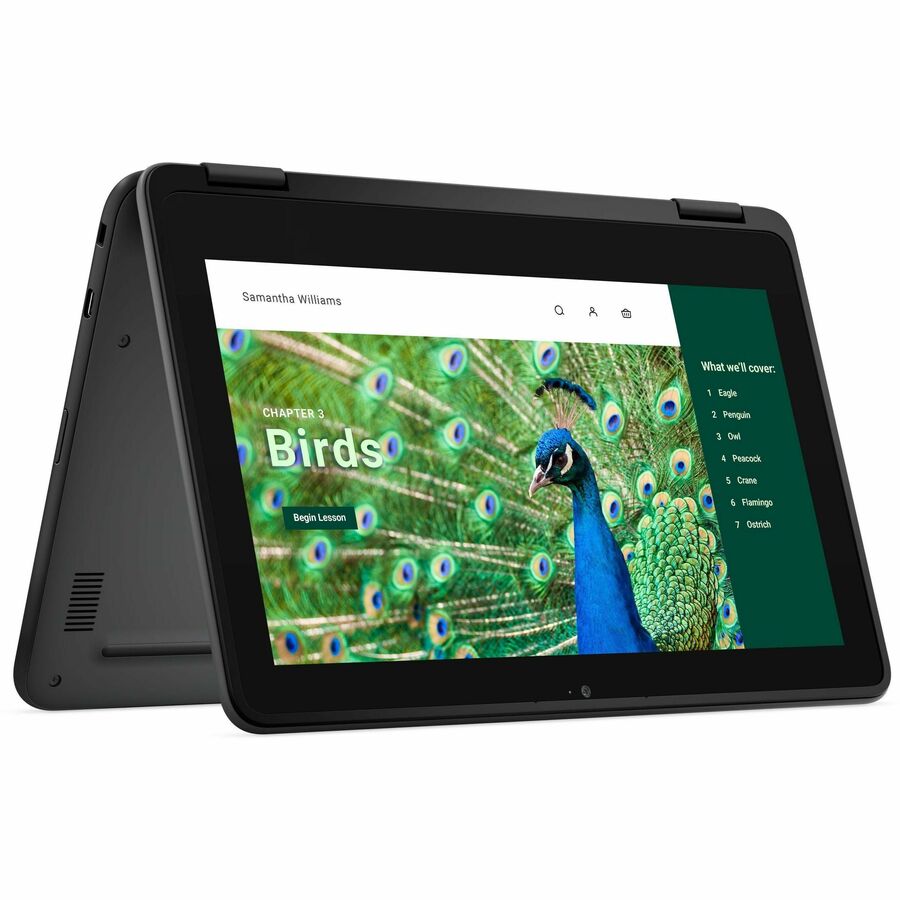 Alternate-Image3 Image for Dell Chromebook 3000 3120 11.6" Touchscreen Clamshell Chromebook - HD - 60 Hz - Intel N-Series N100 - 8 GB - 64 GB Flash Memory - English (US) Keyboard