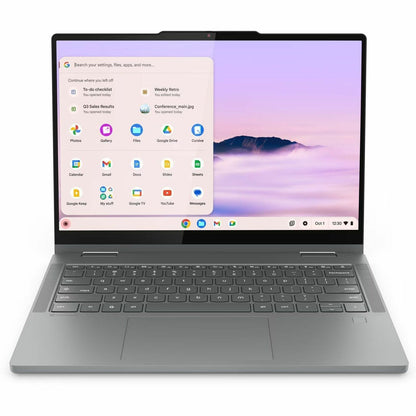 Main Image for Lenovo 14IRU10 83LL000LUS 14" Touchscreen Convertible 2 in 1 Chromebook - WUXGA - 60 Hz - Intel Core 5 120U - 8 GB - 256 GB SSD - English Keyboard - Luna Gray