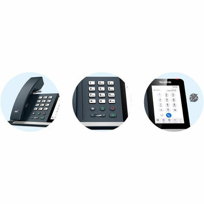 Alternate-Image2 Image for Yealink MP54 E2 IP Phone - Corded - Corded/Cordless - Bluetooth, Wi-Fi - Wall Mountable, Stand Mountable - Classic Gray