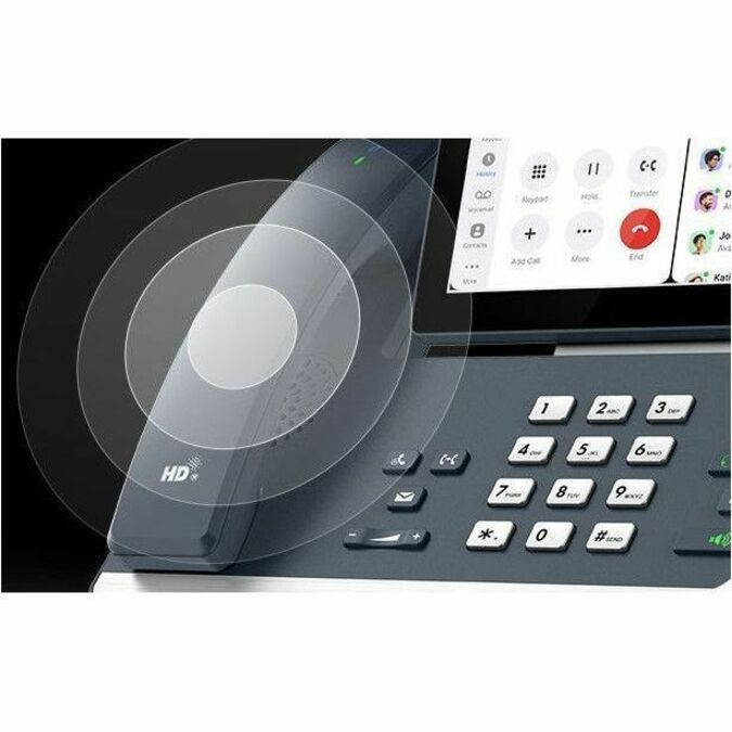 Alternate-Image6 Image for Yealink MP58-WH E2 IP Phone - Corded/Cordless - Corded/Cordless - Bluetooth, Wi-Fi - Wall Mountable, Stand Mountable - Classic Gray