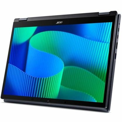 Alternate-Image2 Image for Acer TravelMate P4 Spin 14 P414RN-54 TMP414RN-54-57U5 14" Touchscreen Convertible 2 in 1 Notebook - WUXGA - 60 Hz - Intel Core Ultra 5 125U - 16 GB - 512 GB SSD - English Keyboard - Blue