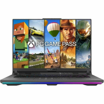 Front Image for Asus ROG Strix G16 G614 G614FR-DS96 16" Gaming Notebook - 2.5K - 240 Hz - AMD Ryzen 9 9955HX3D - 32 GB - 1 TB SSD