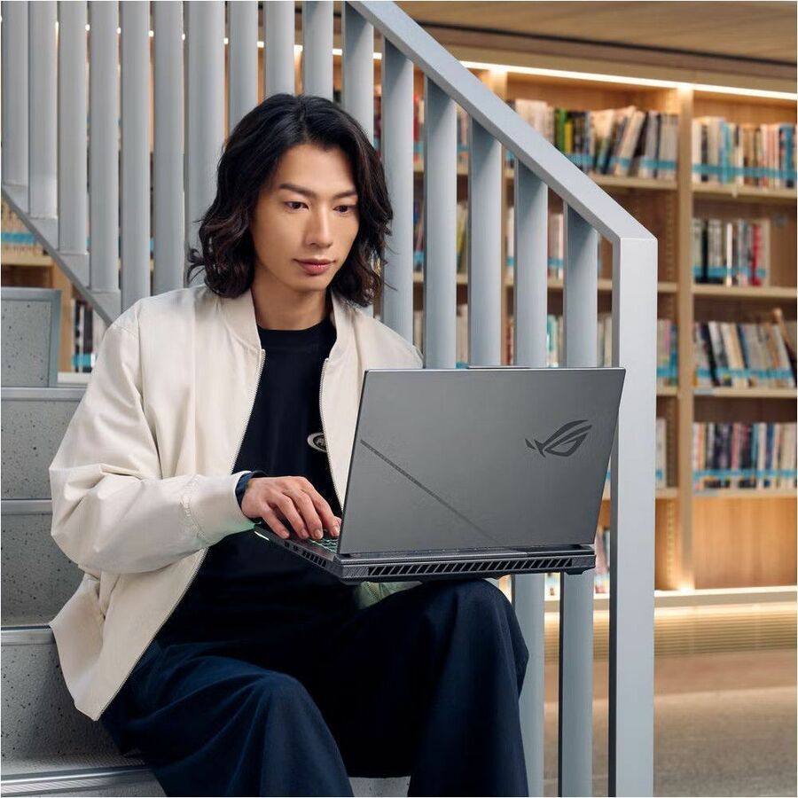 Life-Style Image for Asus ROG Strix G16 G614 G614FR-DS96 16" Gaming Notebook - 2.5K - 240 Hz - AMD Ryzen 9 9955HX3D - 32 GB - 1 TB SSD