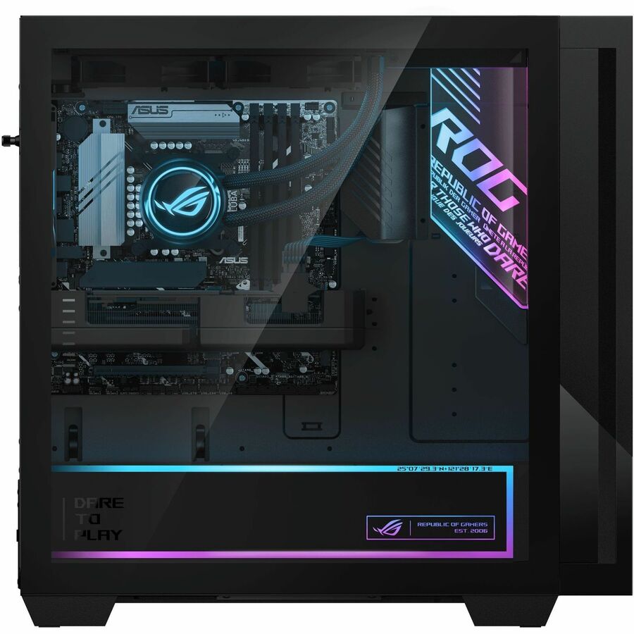 Right Image for Asus ROG G700 G700TF-DS774 Gaming Desktop Computer - Intel Core Ultra 7 265F - 16 GB - 1 TB SSD - Black