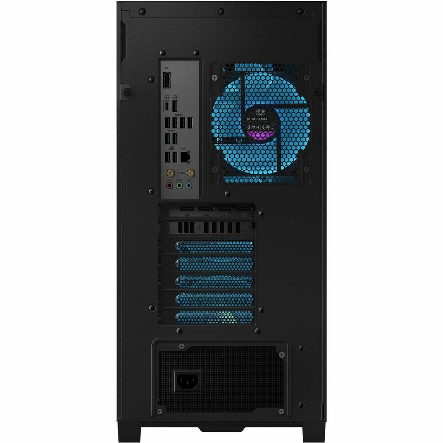 Rear Image for Asus ROG G700 G700TF-DS774 Gaming Desktop Computer - Intel Core Ultra 7 265F - 16 GB - 1 TB SSD - Black