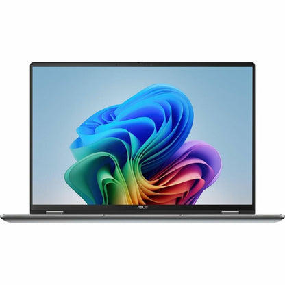 Front Image for Asus Vivobook 16 Flip TP3607 TP3607SA-DS74T 16" Touchscreen Convertible Copilot+ PC 2 in 1 Notebook - 3K - 120 Hz - Intel Core Ultra 7 256V - 16 GB - 512 GB SSD - Matte Gray