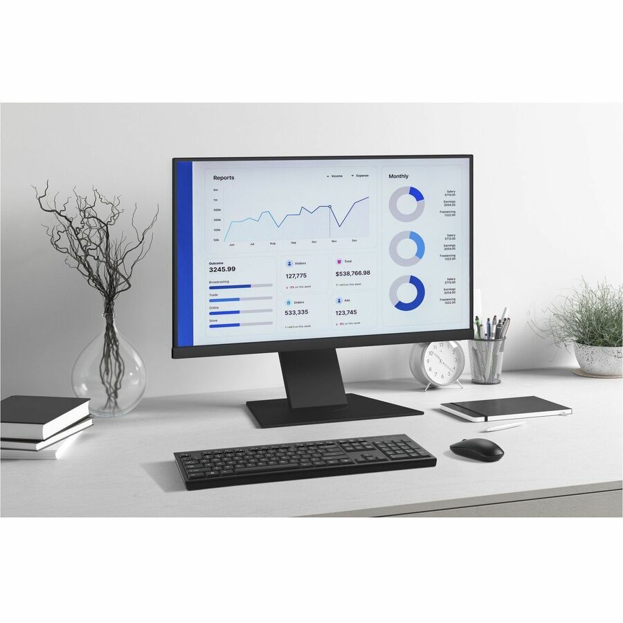 Alternate-Image6 Image for Kensington KM270 EQ Rechargeable Desktop Set - Wireless